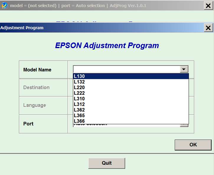 epson l130 software download